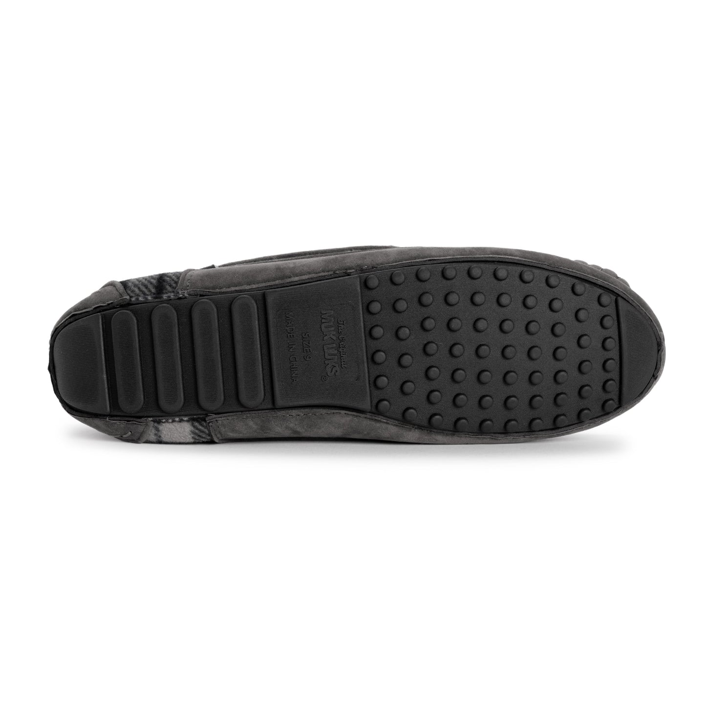 Muk Luks Emmett Moccasin Slippers Dark Brown