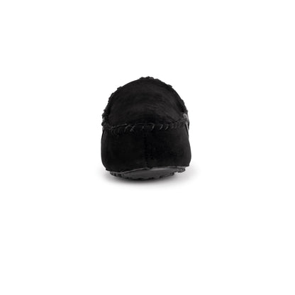 Muk Luks Emmett Moccasin Slippers Dark Brown