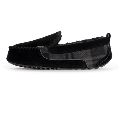 Muk Luks Emmett Moccasin Slippers Dark Brown