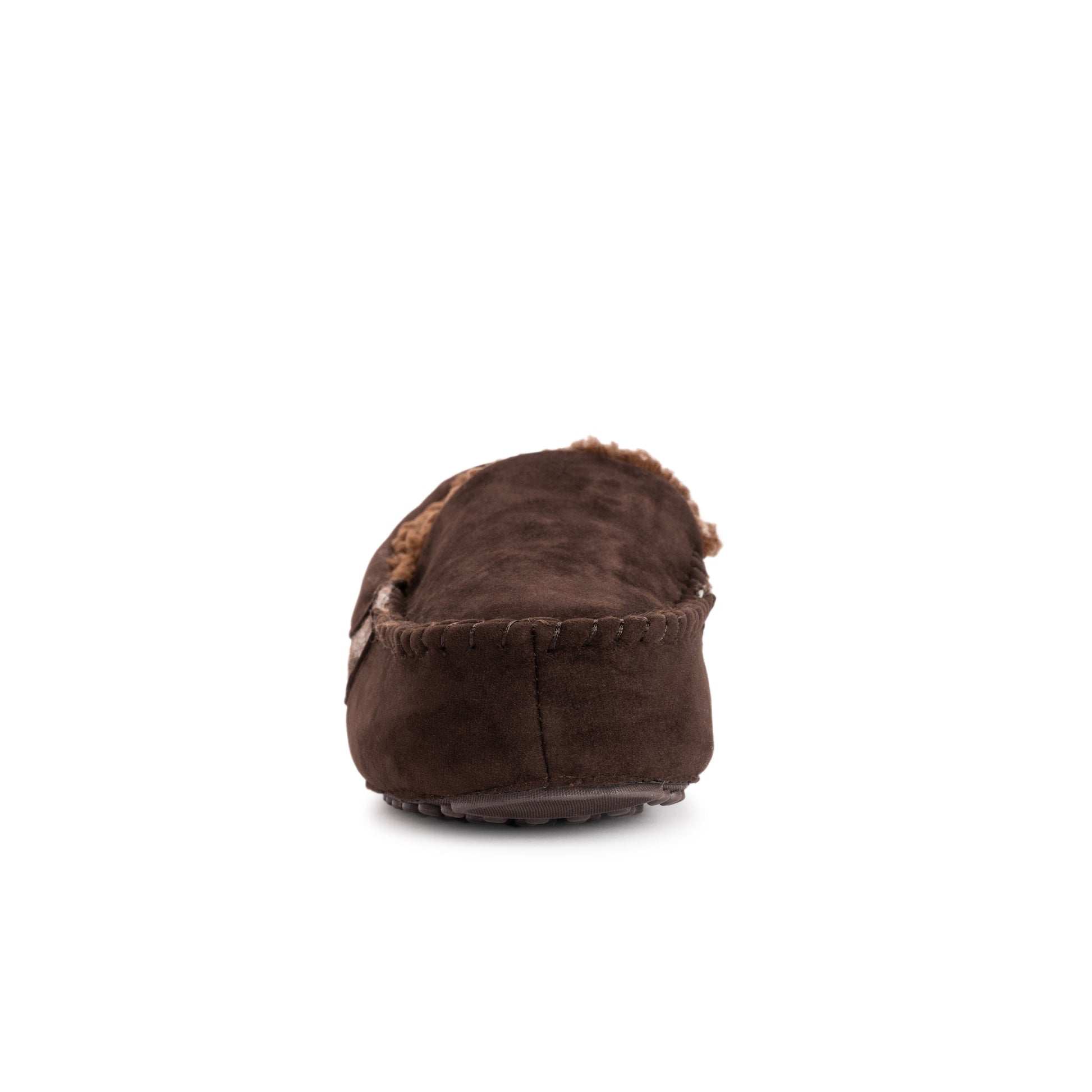 Muk Luks Emmett Moccasin Slippers Dark Brown
