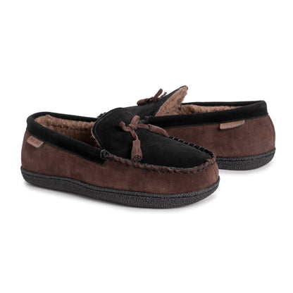 Muk Luks Suede Talan Slipper