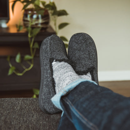 Muk Luks Faux Wool Moccasin Slippers