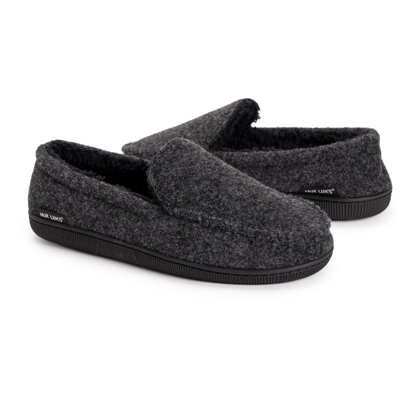 Muk Luks Faux Wool Moccasin Slippers