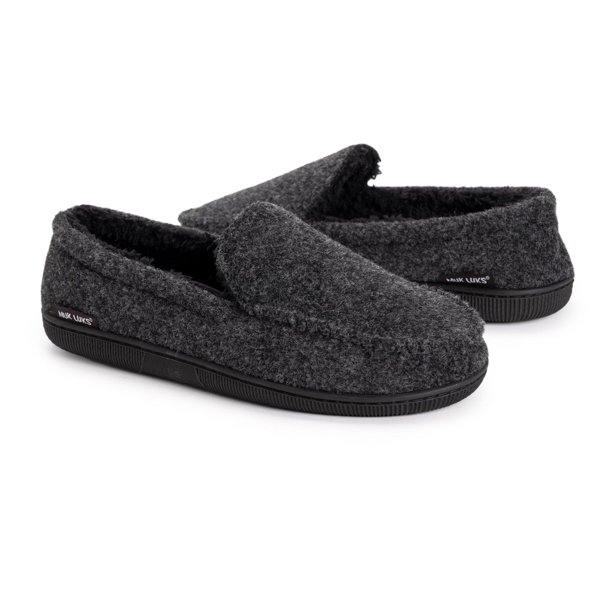 Muk Luks Faux Wool Moccasin Slippers