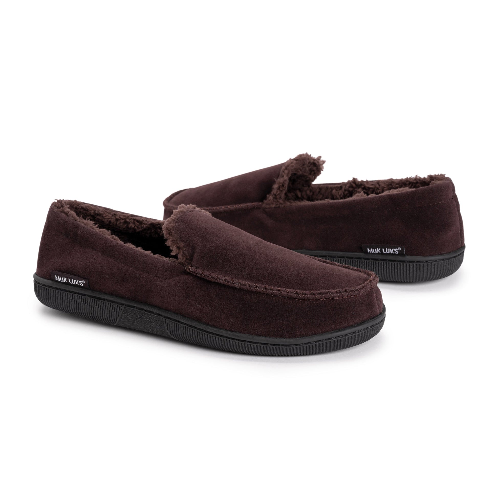 Muk Luks Faux Suede Moccasin Slippers