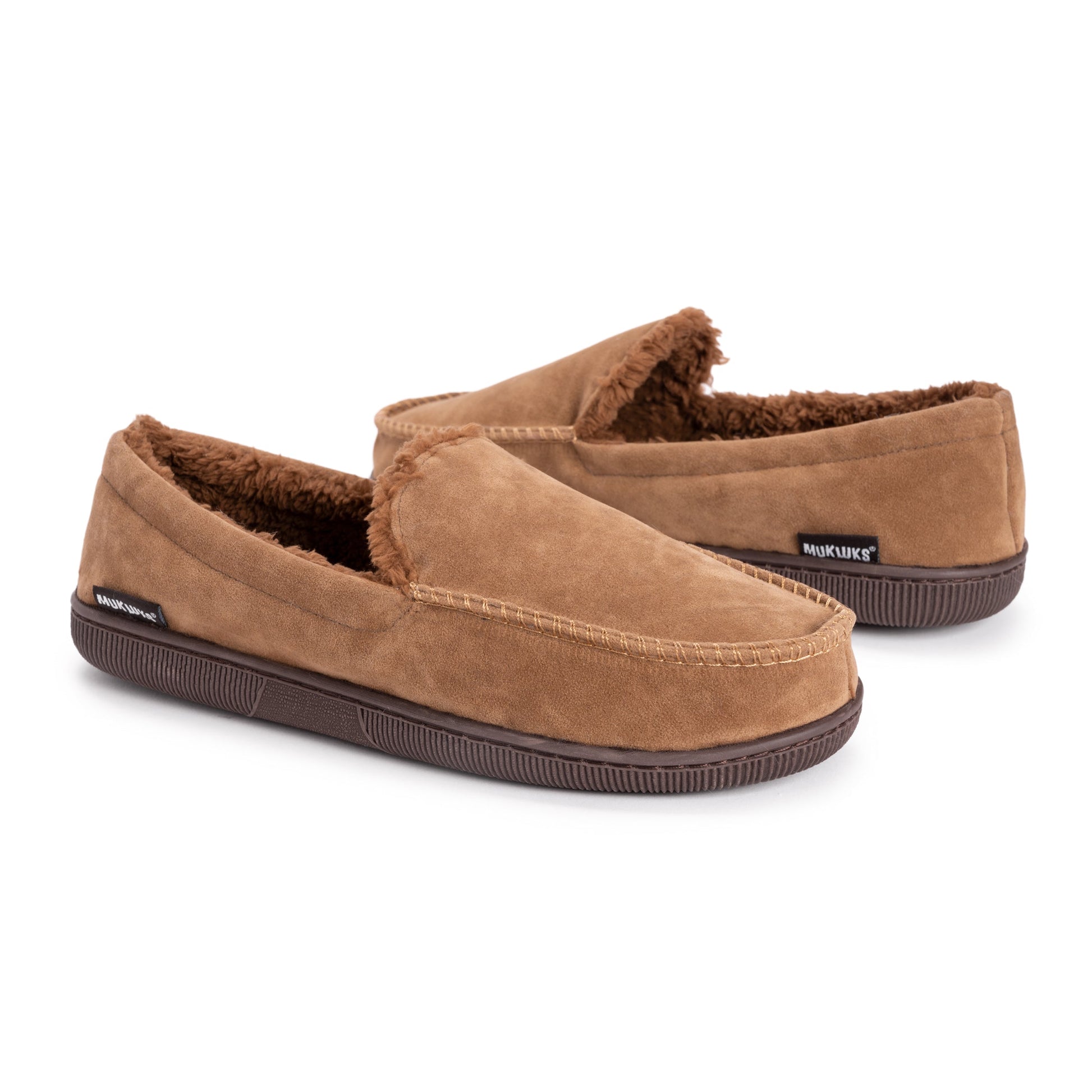 Muk Luks Faux Suede Moccasin Slippers