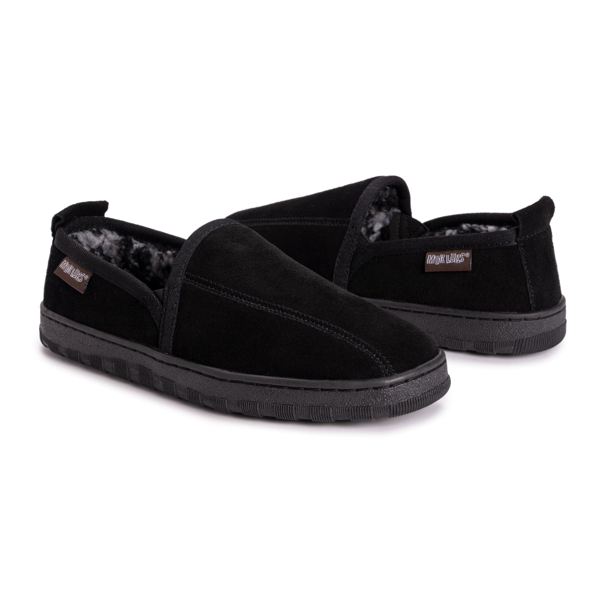 Muk Luks Eric Suede Moccasin Slipper