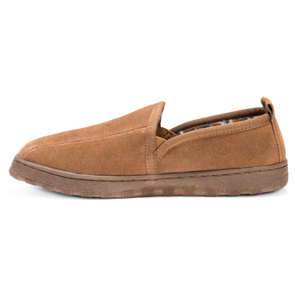 Muk Luks Eric Suede Moccasin Slipper