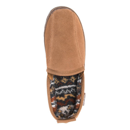 Muk Luks Eric Suede Moccasin Slipper