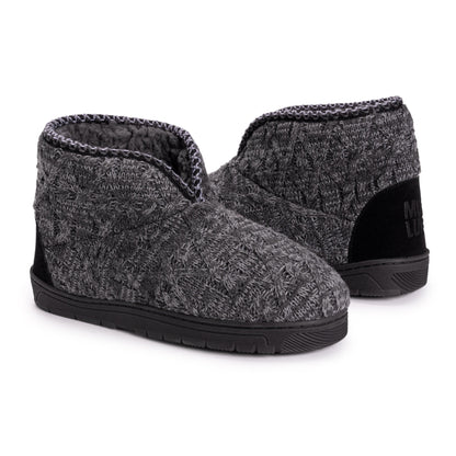 Muk Luks Mark Bootie Slippers