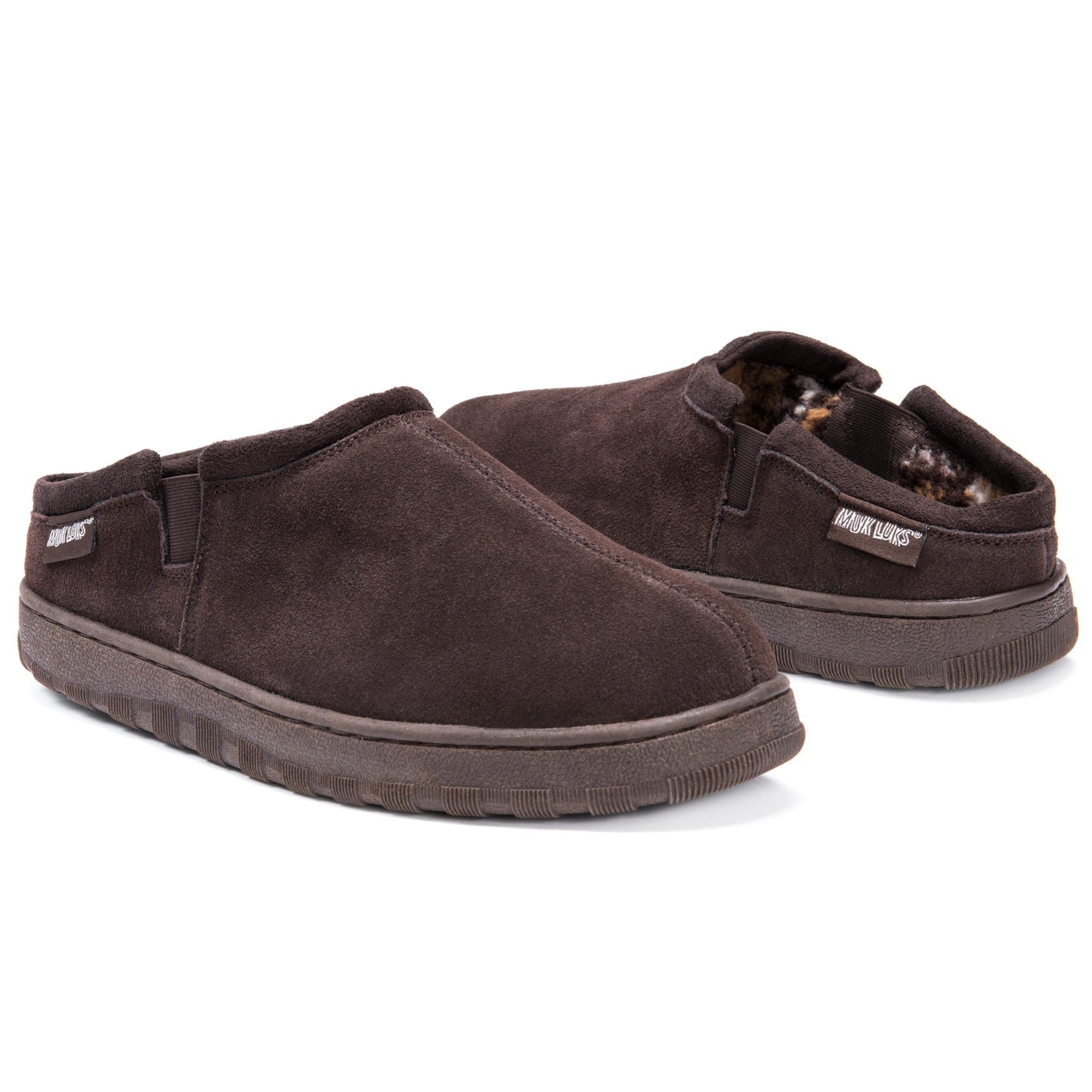 Muk Luks Matt Suede Clog Slippers