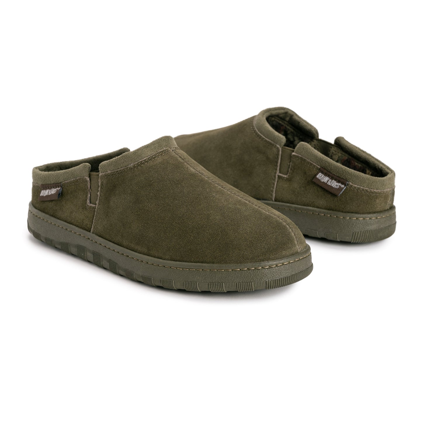 Muk Luks Matt Suede Clog Slippers