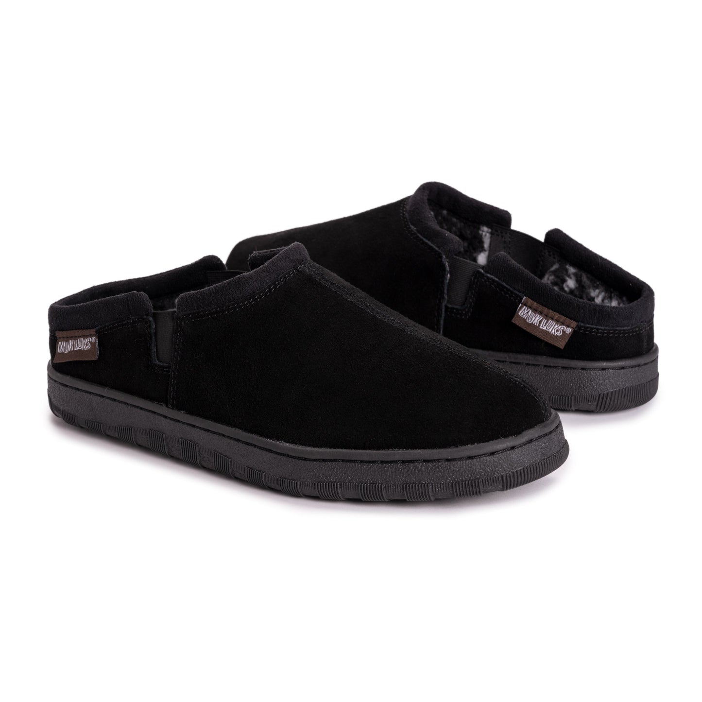 Muk Luks Matt Suede Clog Slippers