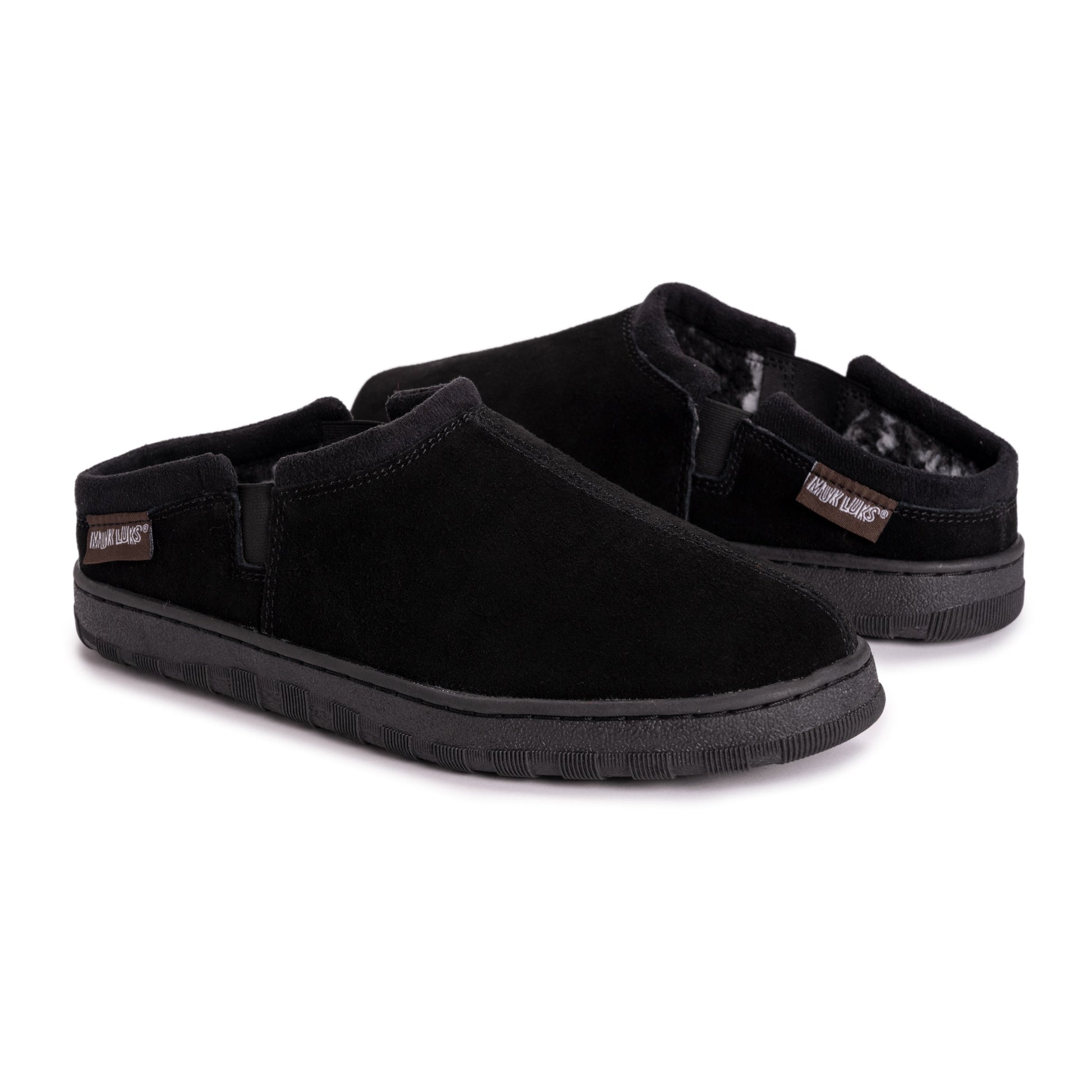Muk Luks Matt Suede Clog Slippers