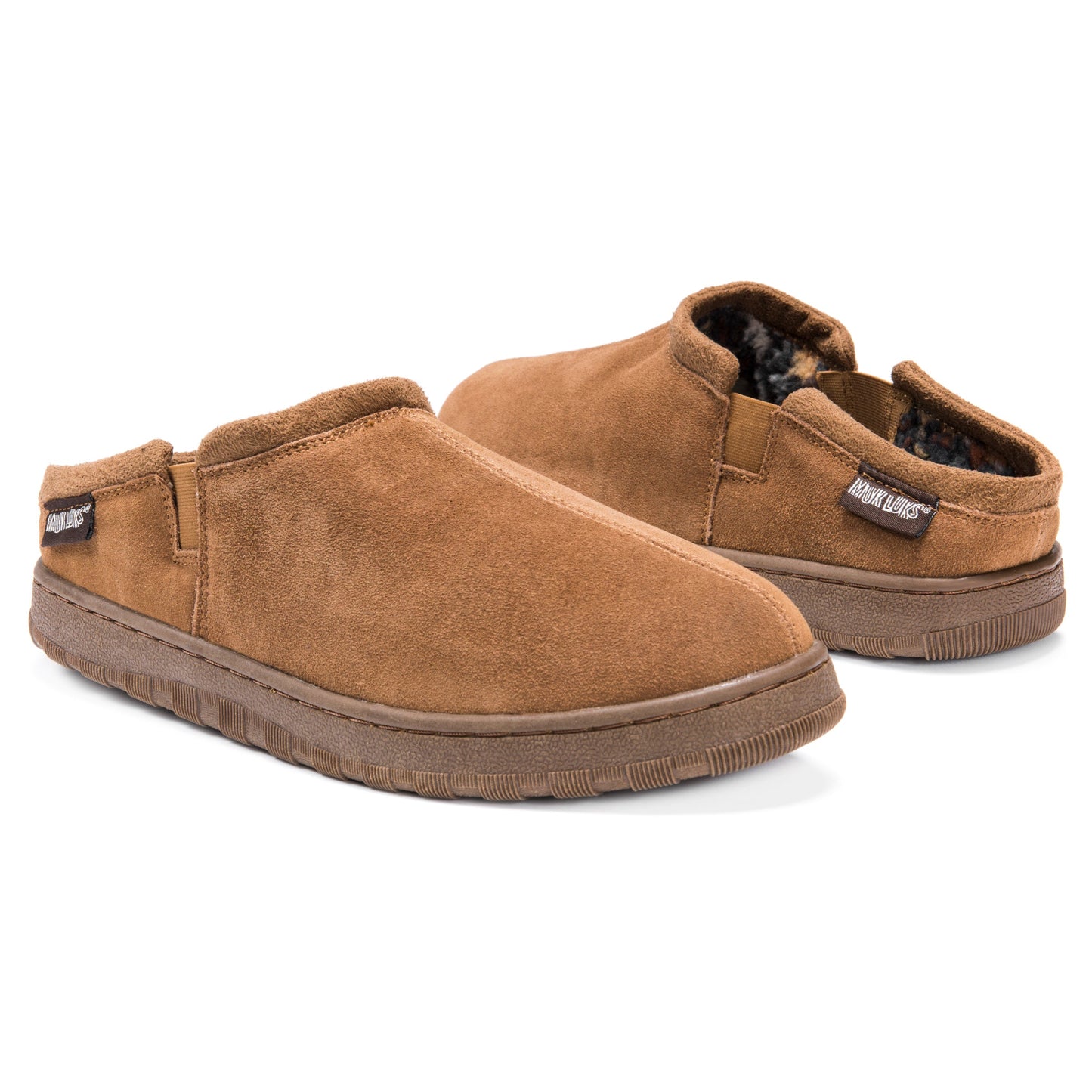Muk Luks Matt Suede Clog Slippers