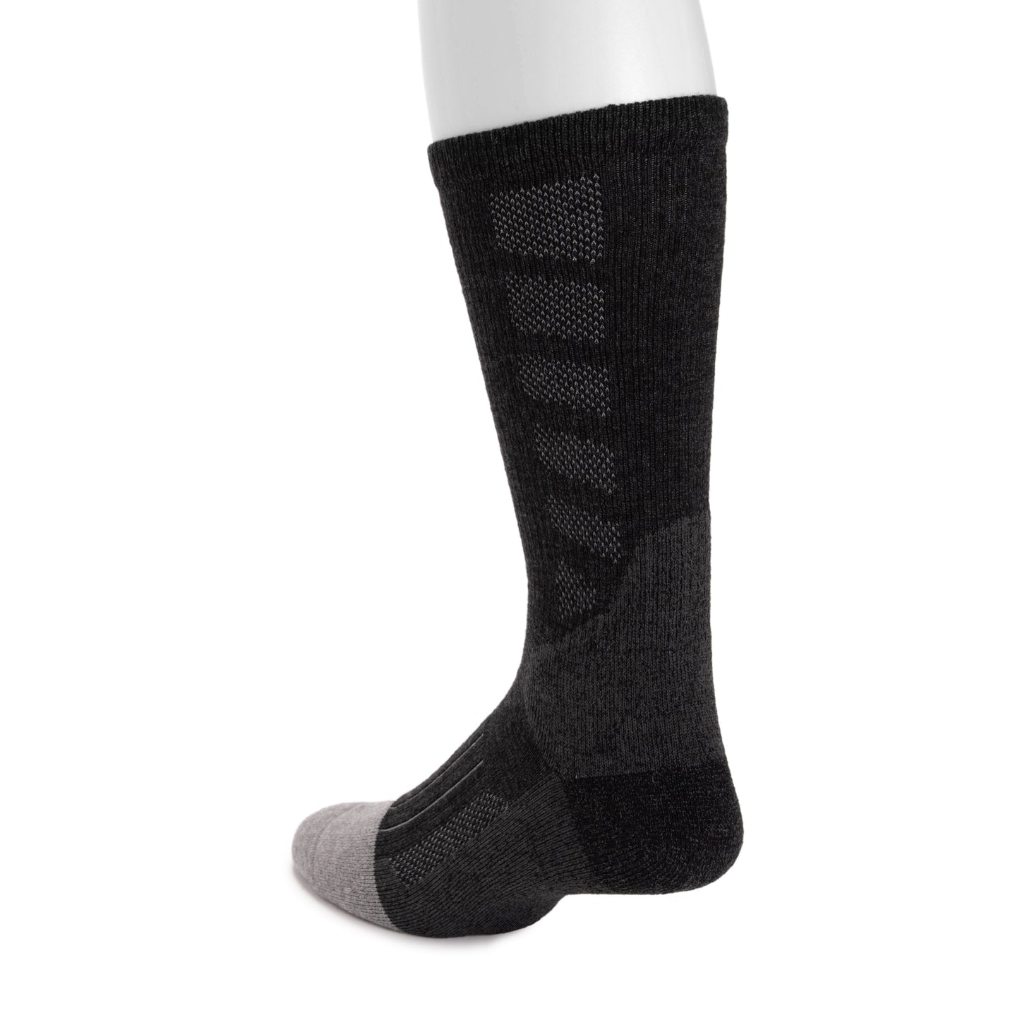 Muk Luks 8 Inch Heat Retainer Hiking Socks Navy