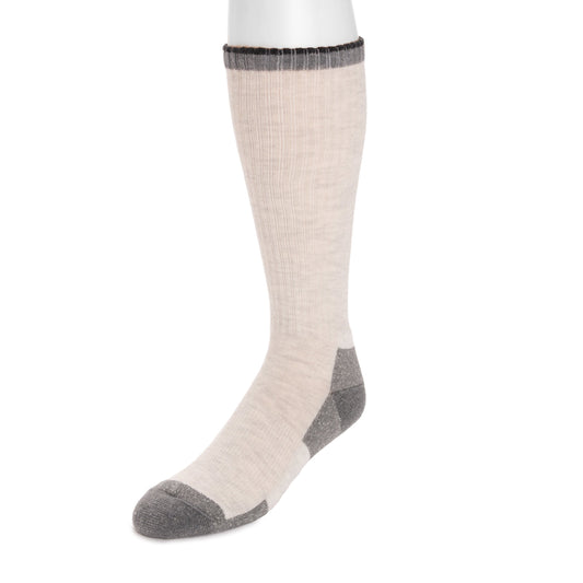 Muk Luks 8 Inch Heat Retainer Hiking Socks Navy