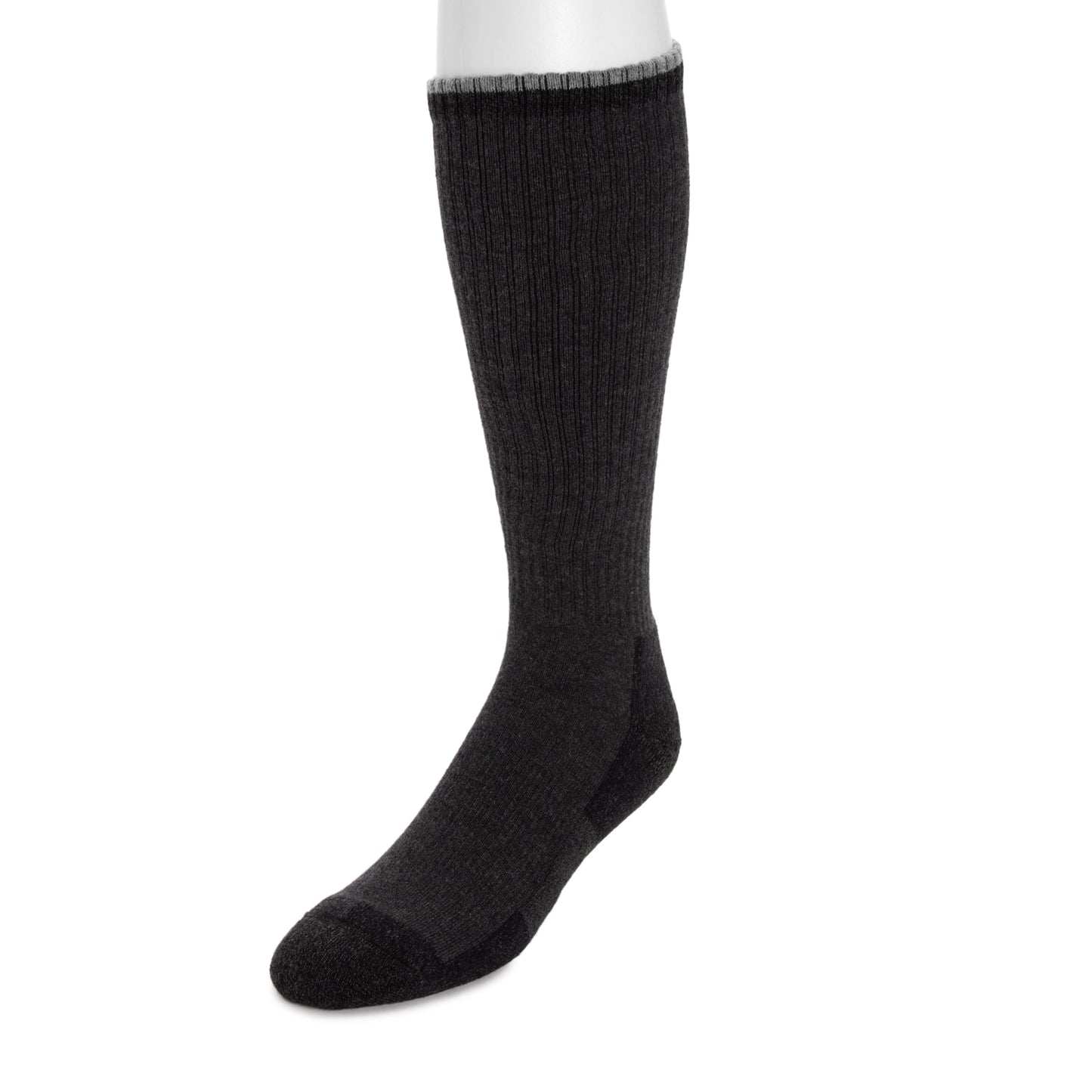 Muk Luks 8 Inch Heat Retainer Hiking Socks Navy