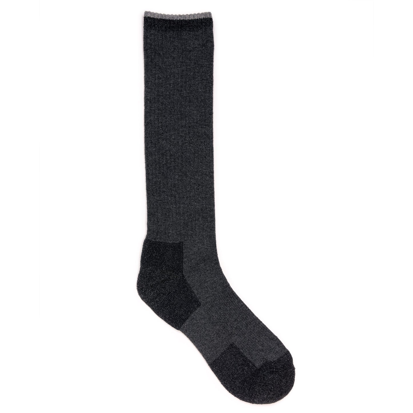 Muk Luks 8 Inch Heat Retainer Hiking Socks Navy