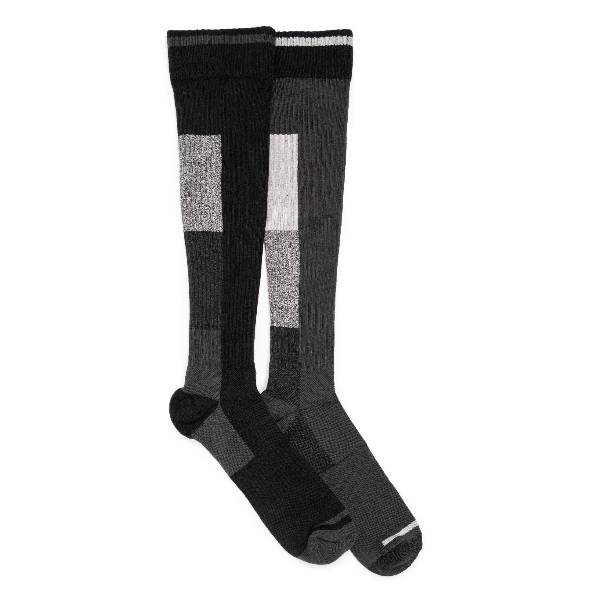 Muk Luks 8 Inch Heat Retainer Hiking Socks Navy