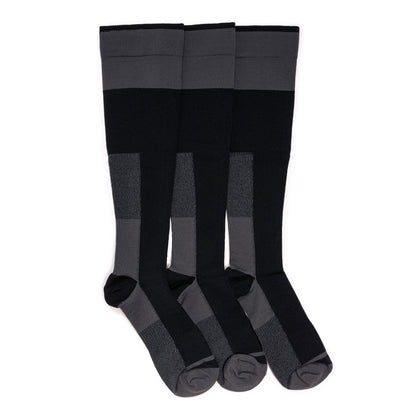 Muk Luks 8 Inch Heat Retainer Hiking Socks Navy