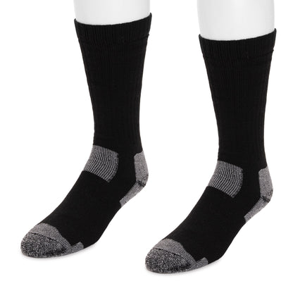 Muk Luks 8 Inch Heat Retainer Hiking Socks Navy