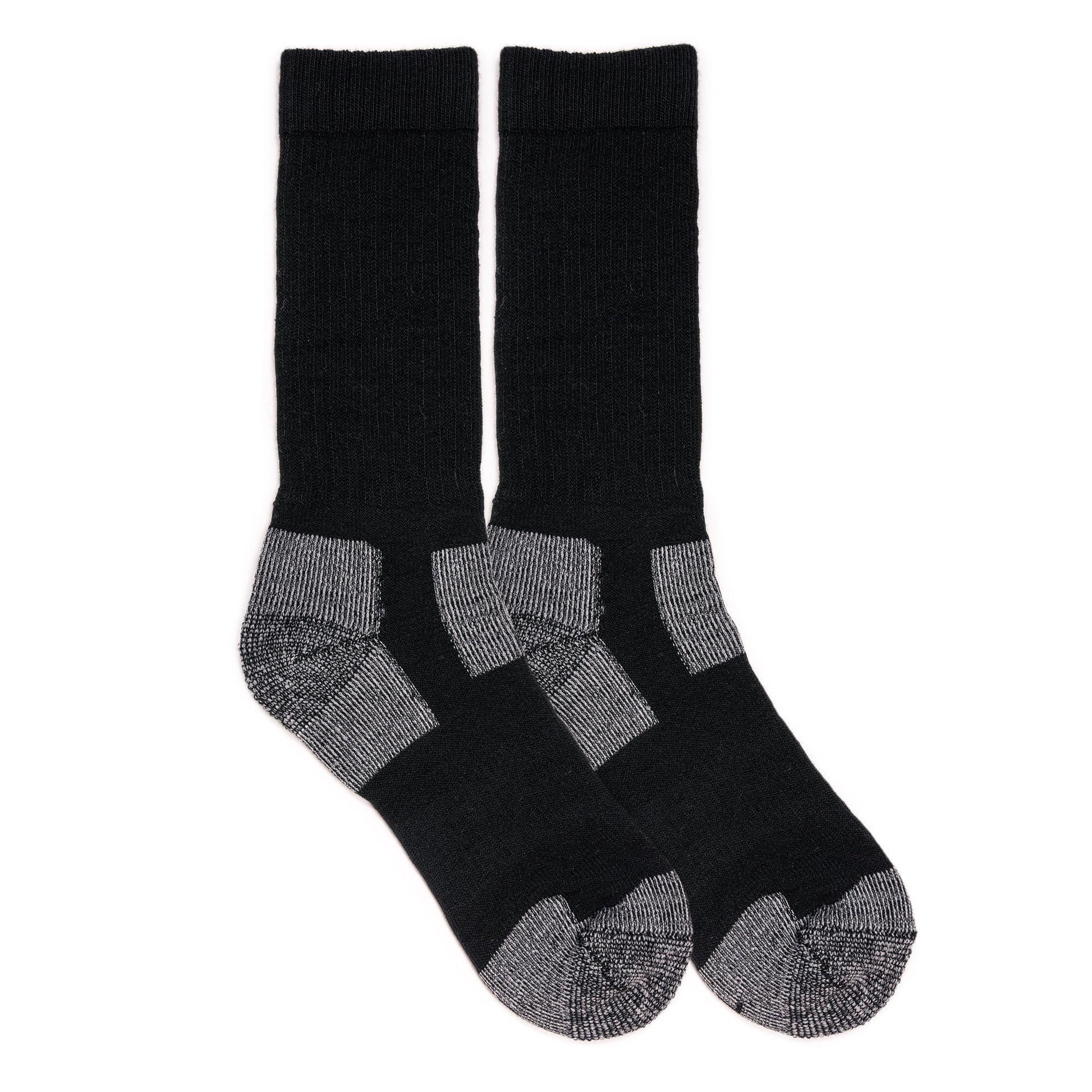 Muk Luks 8 Inch Heat Retainer Hiking Socks Navy