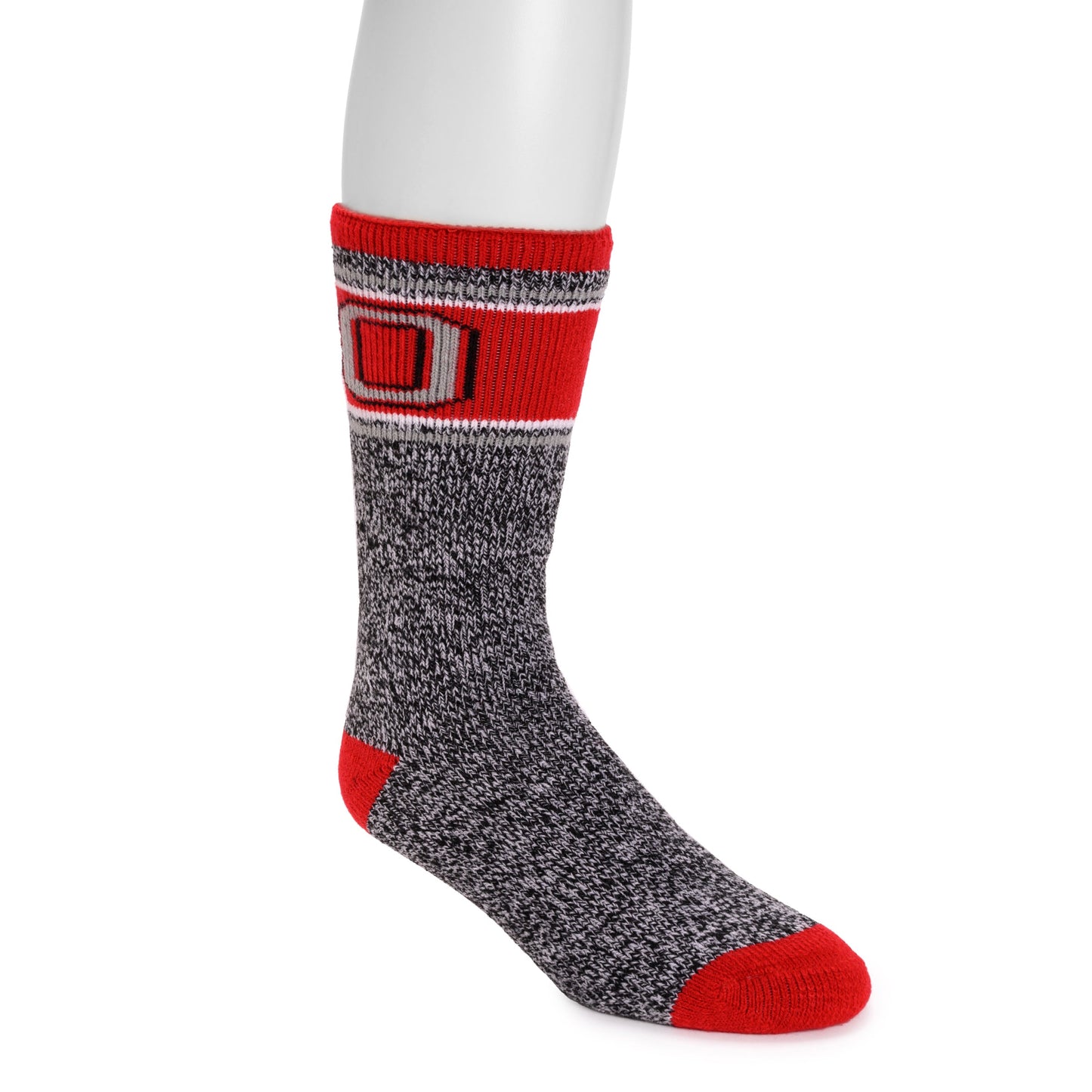 Muk Luks Ohio State Buckeyes GameDay Unisex Heat Retainer Socks