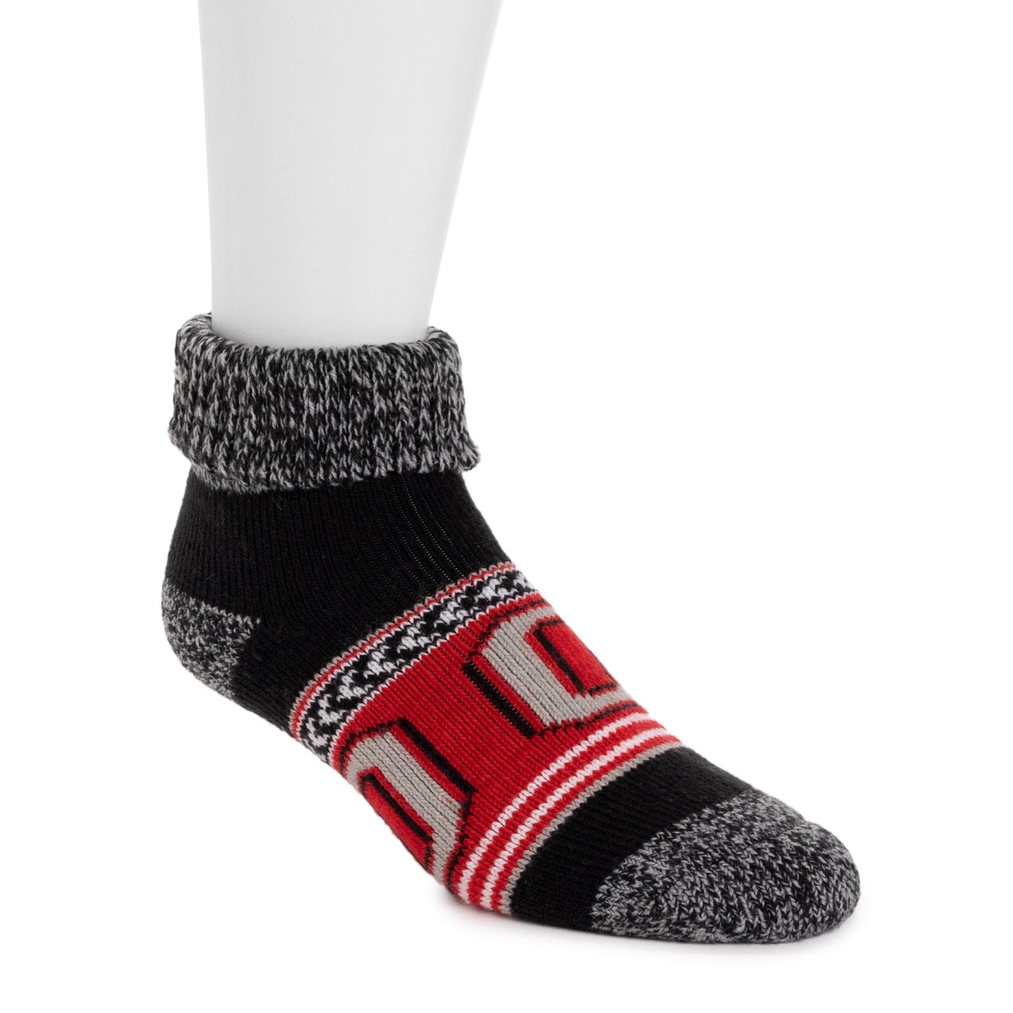 Muk Luks Ohio State Buckeyes GameDay Unisex Short Heat Retainer