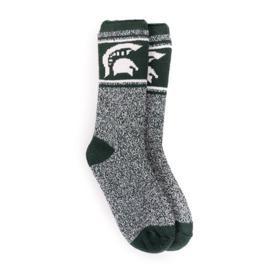 Muk Luks Michigan State Spartans GameDay Unisex Heat Retainer Socks