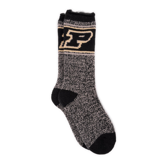 Muk Luks Purdue GameDay Unisex Heat Retainer Socks