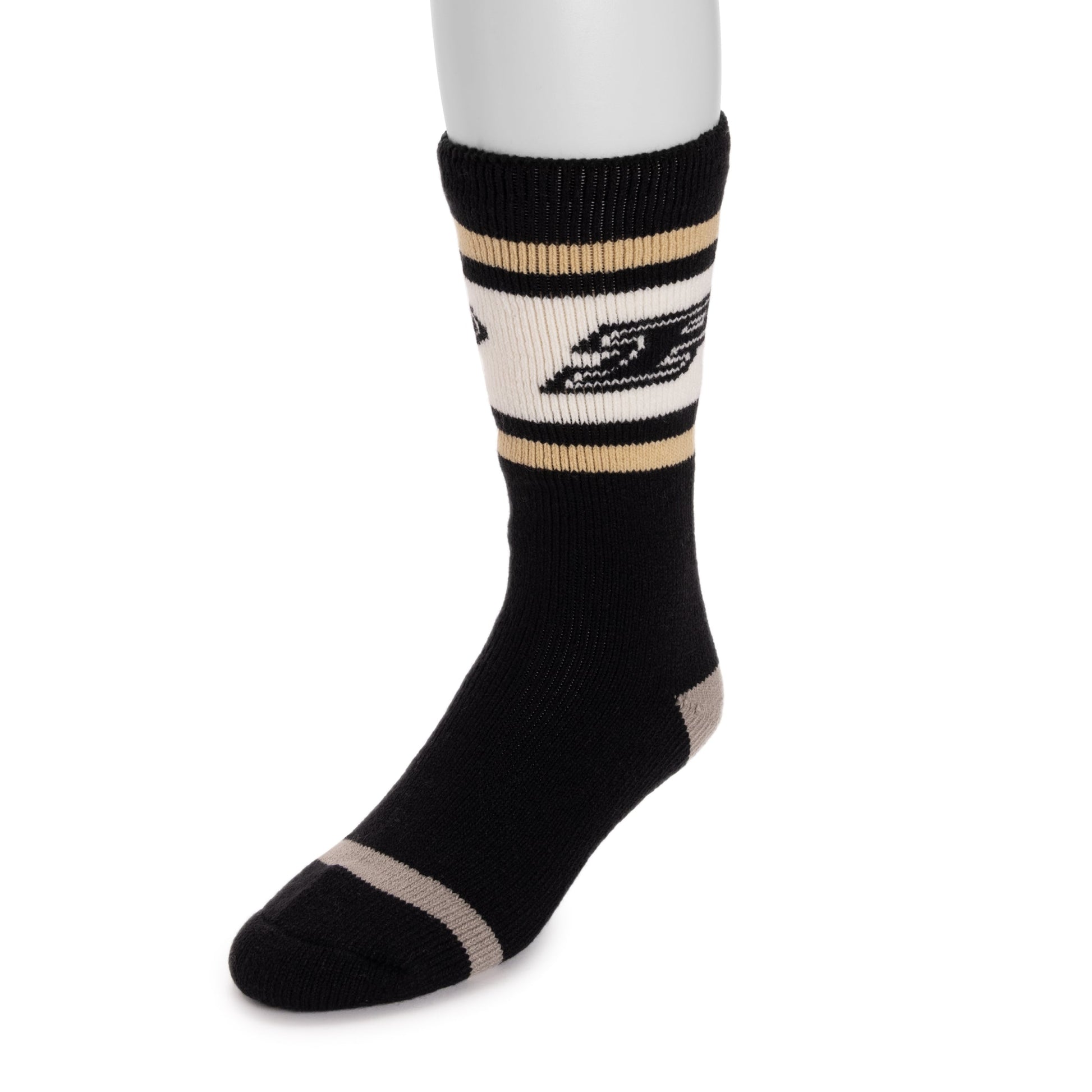 Muk Luks Purdue GameDay Unisex Heat Retainer Socks