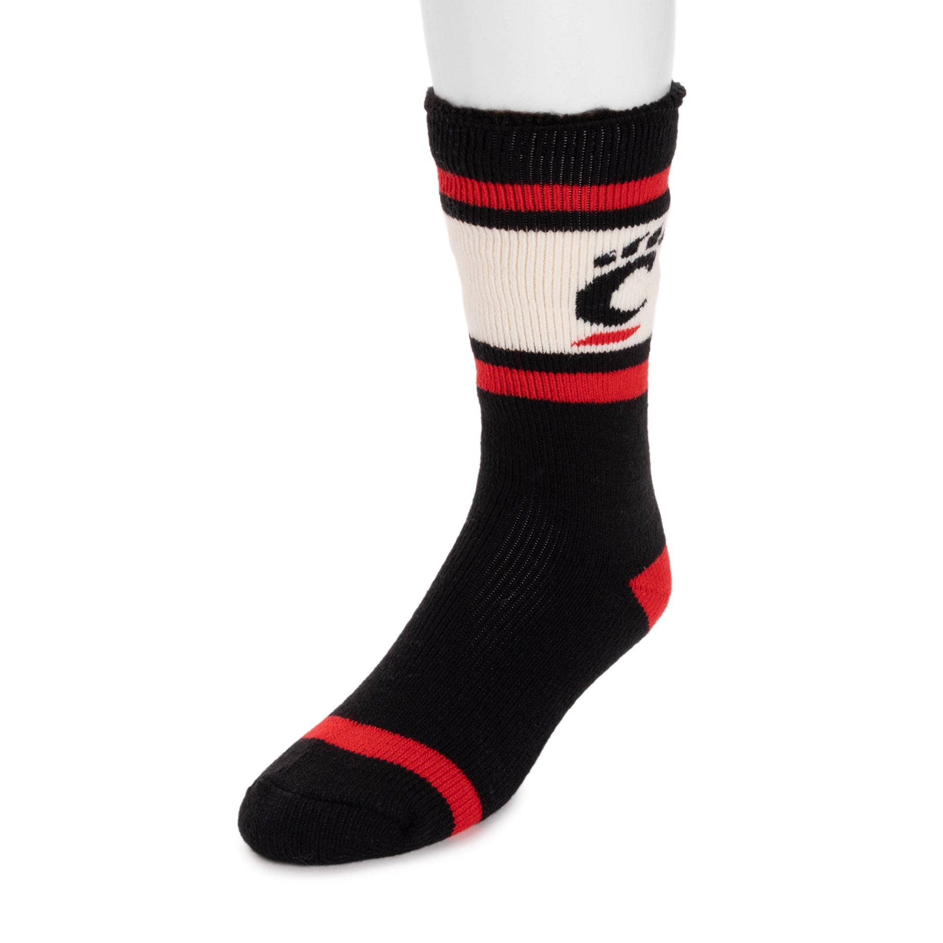 Muk Luks Cincinnati Bearcat GameDay Unisex Heat Retainer Socks