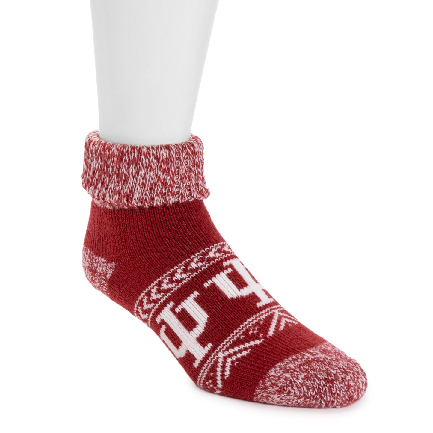 Muk Luks Indiana Hoosiers GameDay Unisex Short Heat Retainer