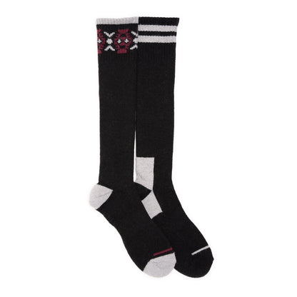 Muk Luks 2 Pair Pack Tall Cotton Compression Socks
