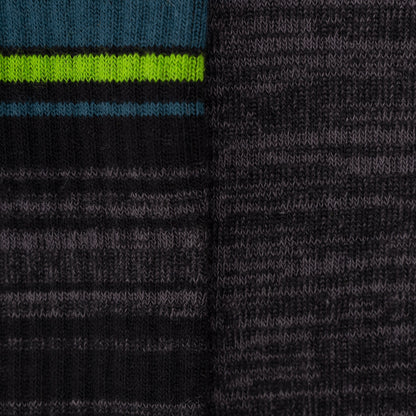 Muk Luks 2 Pair Pack Tall Cotton Compression Socks
