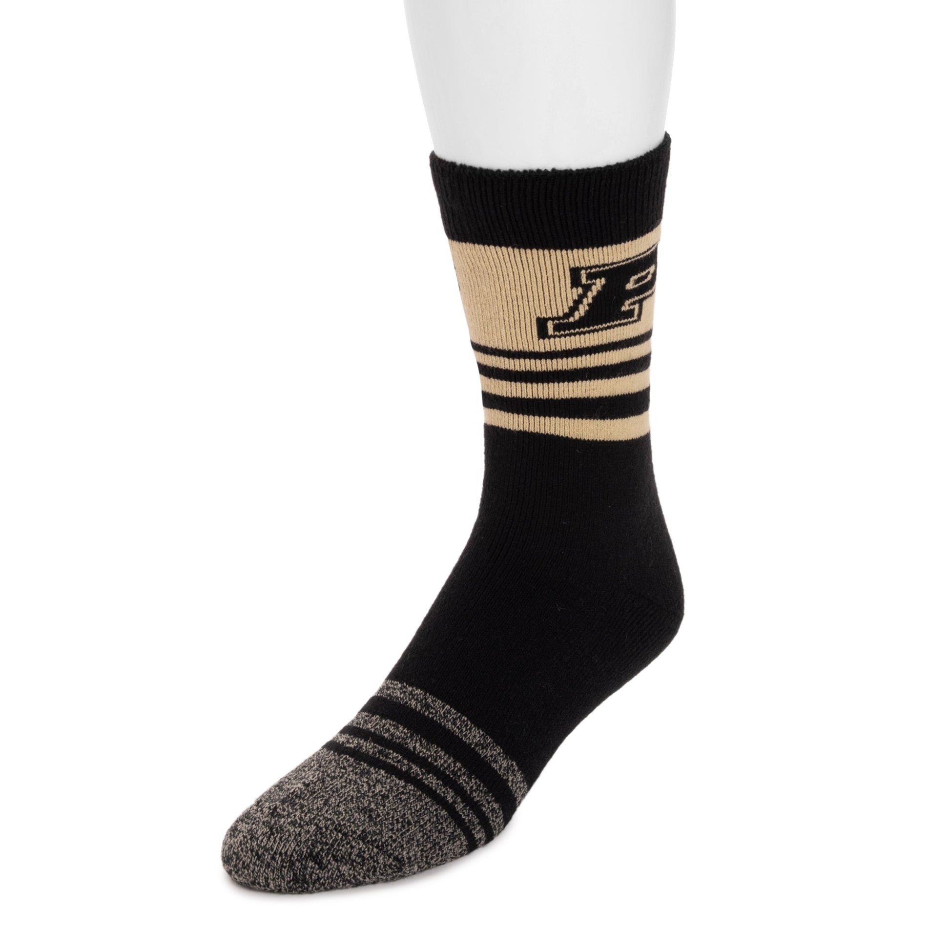 Muk Luks Purdue GameDay Unisex Terry Loop Sock