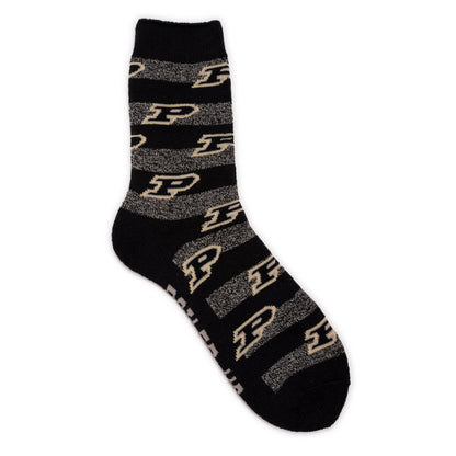 Muk Luks Purdue GameDay Unisex Terry Loop Sock