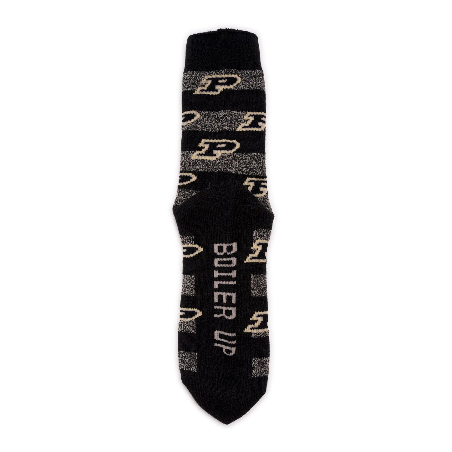 Muk Luks Purdue GameDay Unisex Terry Loop Sock