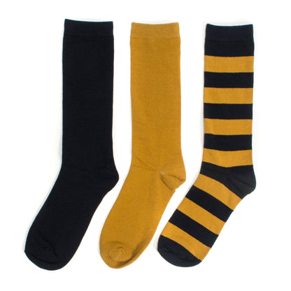 Muk Luks Unisex 3 Pack Sports Crew Socks