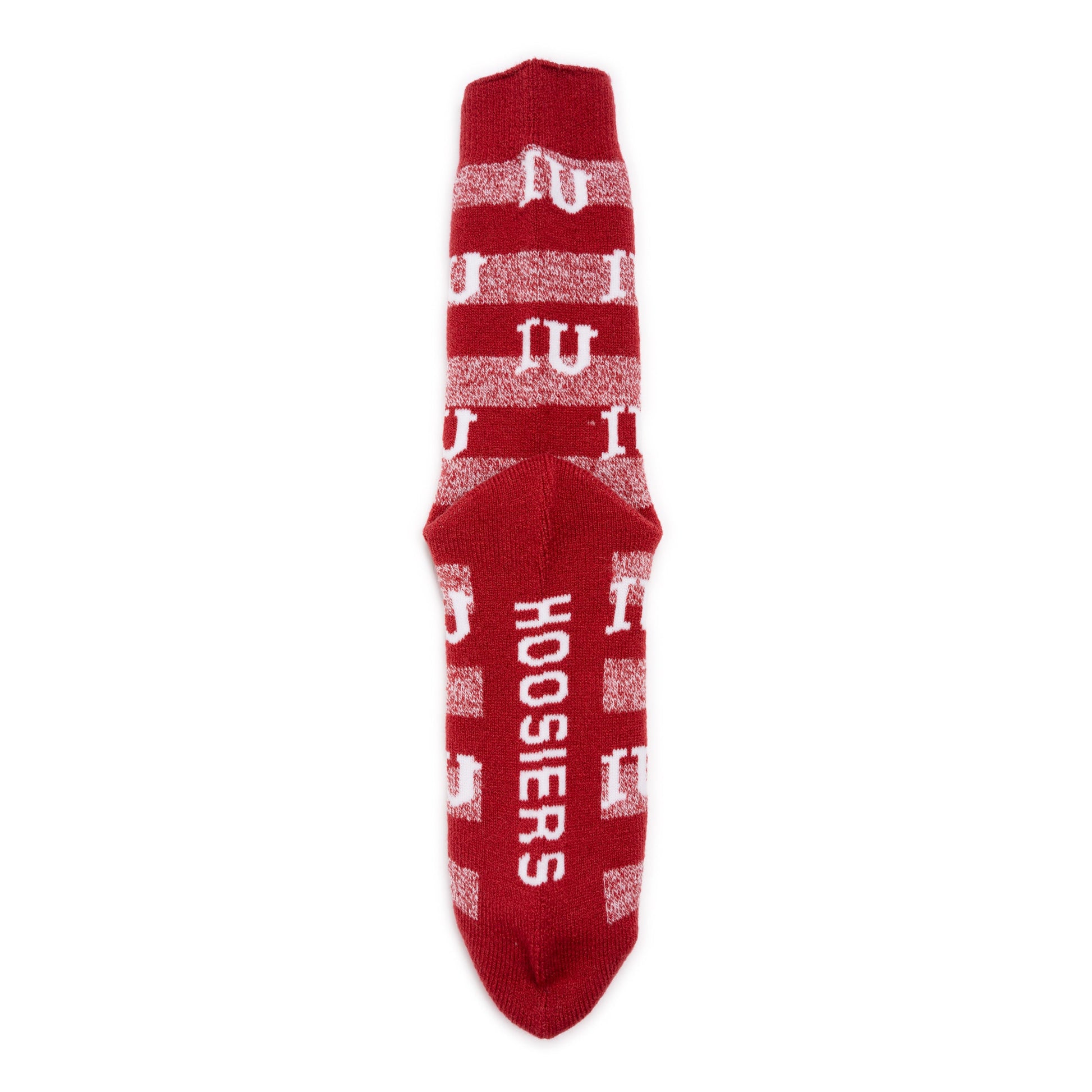 Muk Luks Indiana Hoosiers GameDay Unisex Terry Loop Sock