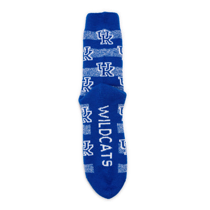 Muk Luks Kentucky Wildcats GameDay Unisex Terry Loop Sock