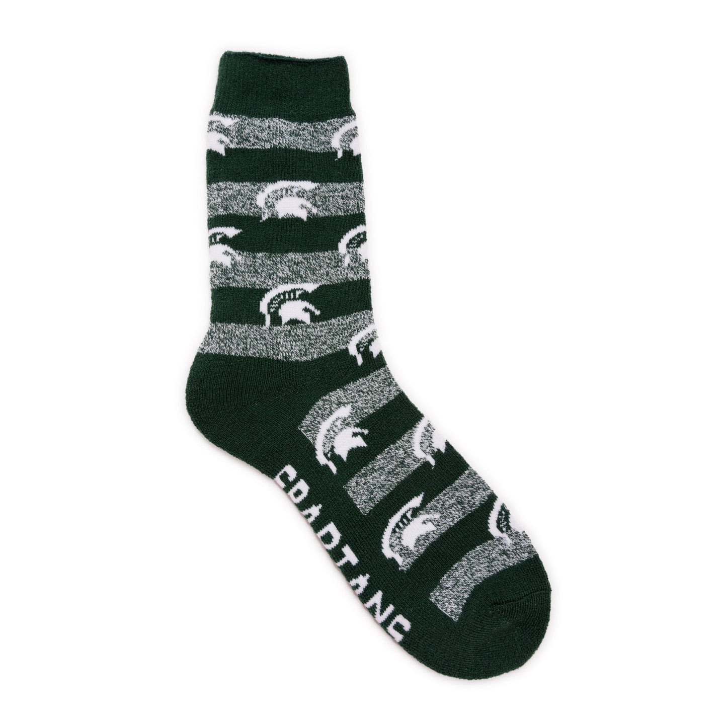 Muk Luks Michigan State Spartans GameDay Unisex Terry Loop Sock