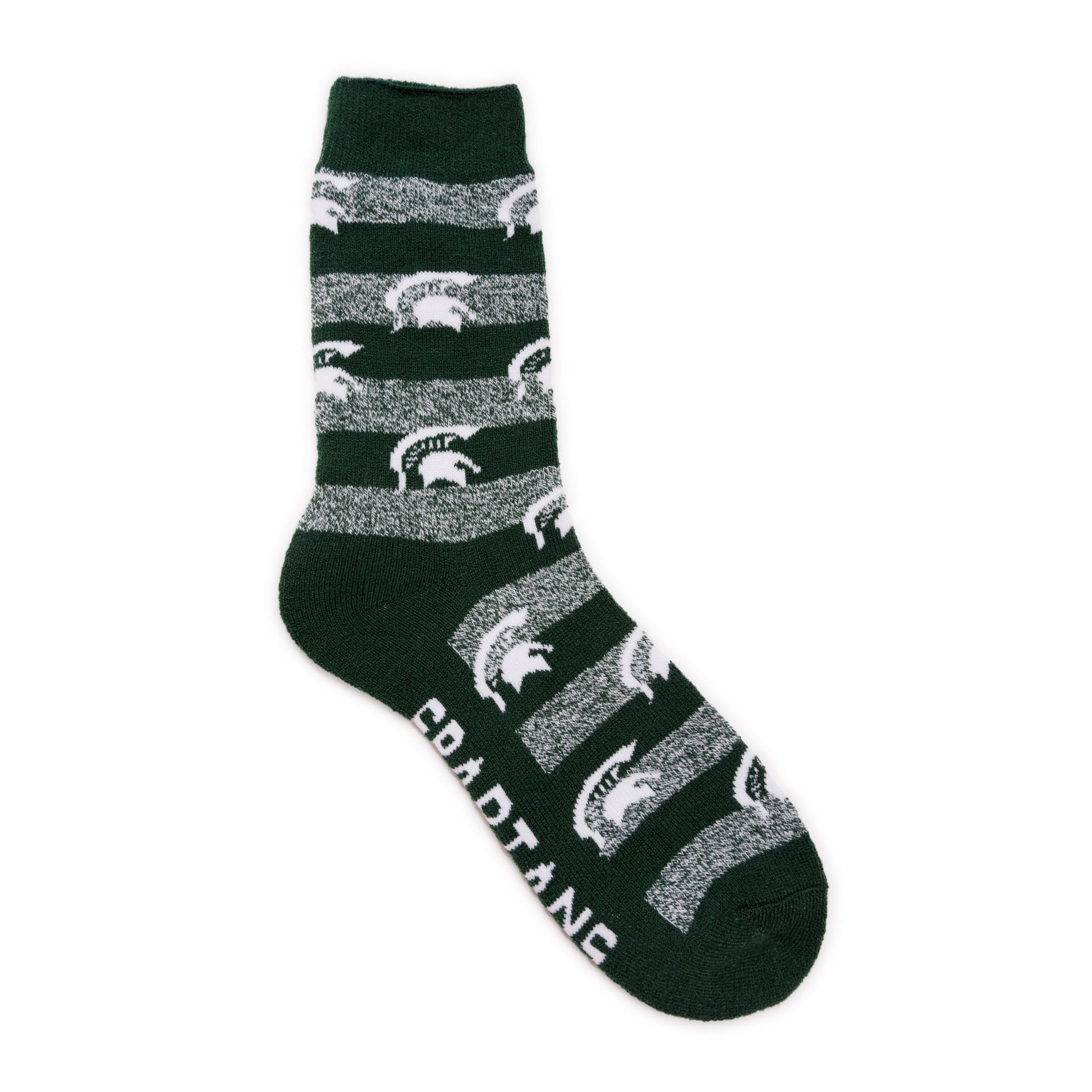 Muk Luks Michigan State Spartans GameDay Unisex Terry Loop Sock
