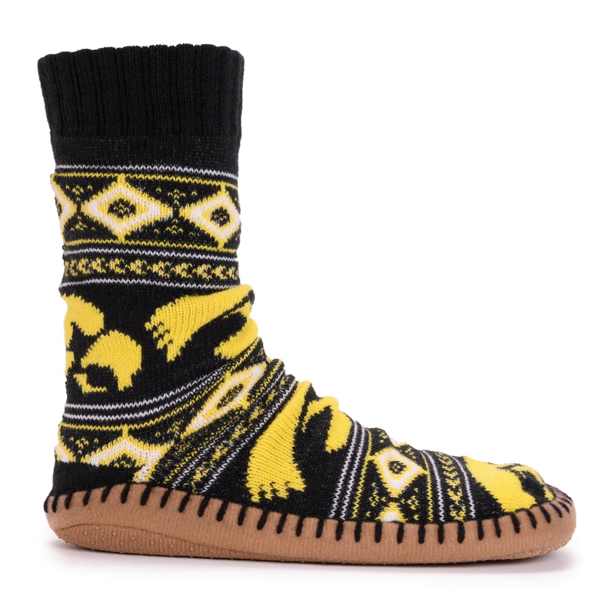 Muk Luks Iowa Hawkeyes GameDay Unisex Slipper Socks