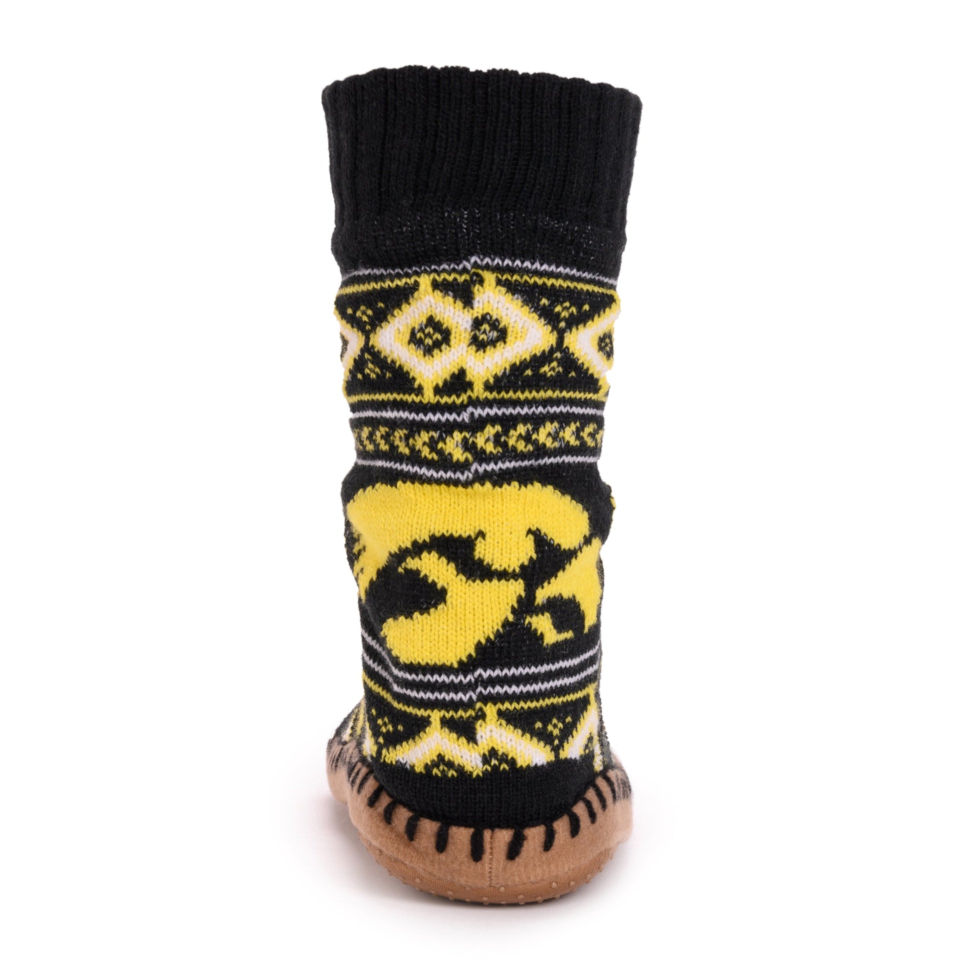 Muk Luks Iowa Hawkeyes GameDay Unisex Slipper Socks