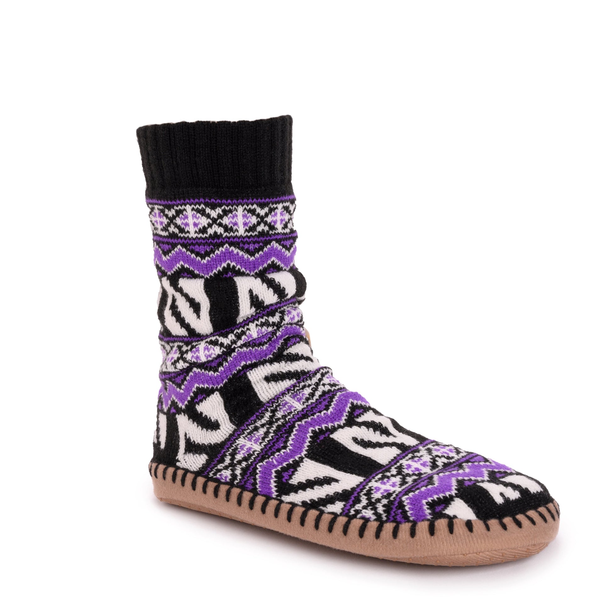 Muk Luks Northwestern Wildcats GameDay Unisex Slipper Socks
