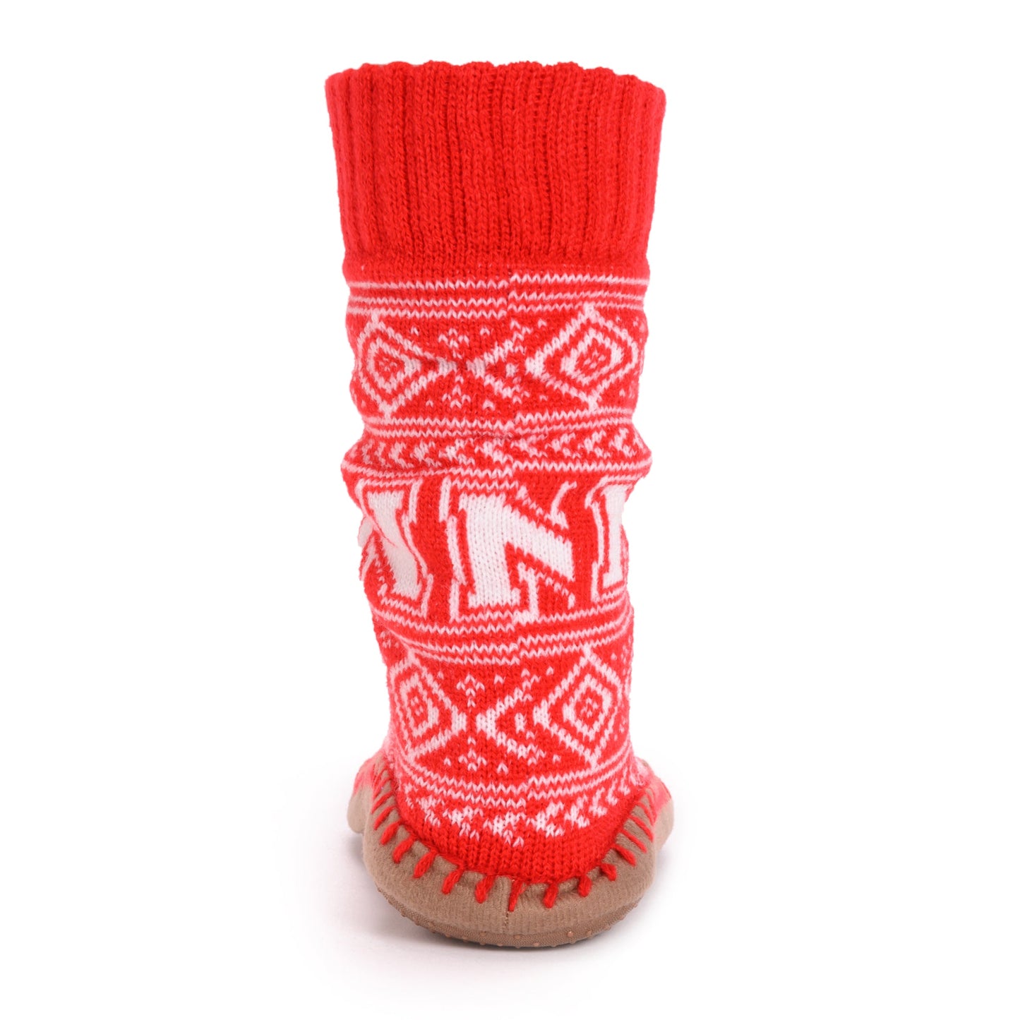 Muk Luks Nebraska Huskers GameDay Unisex Slipper Socks