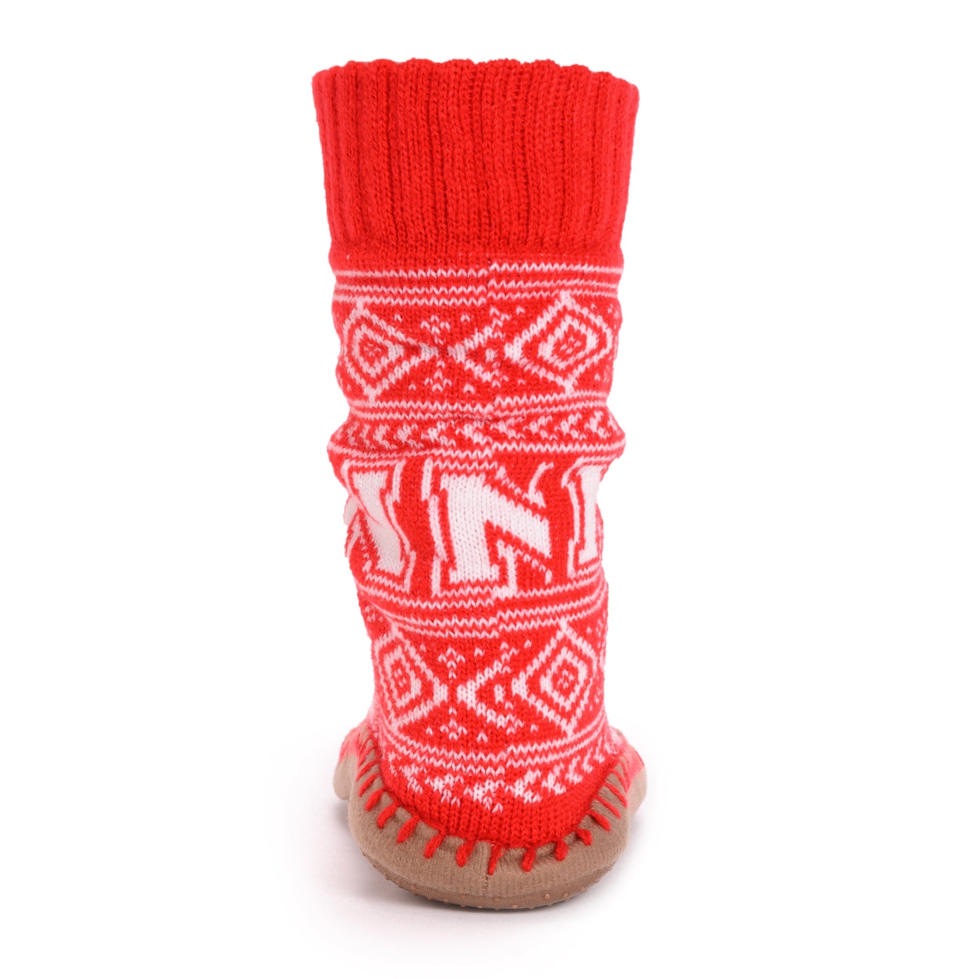 Muk Luks Nebraska Huskers GameDay Unisex Slipper Socks