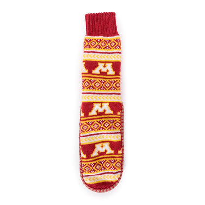 Muk Luks Minnesota Golden Gophers GameDay Unisex Slipper Socks